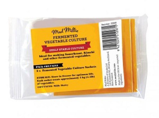 Mad Millie's Fermented Vegetable Culture 5 Pack